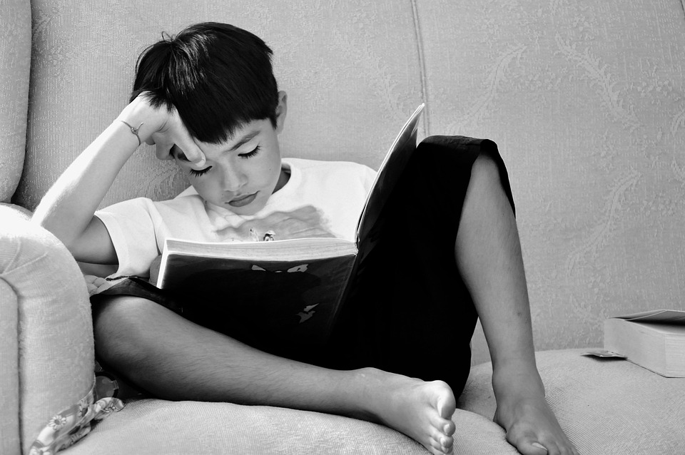 勉強している子供たち, 本, 読書, その他のコメント, 文化, 学習, リーダー, 教育, 学び