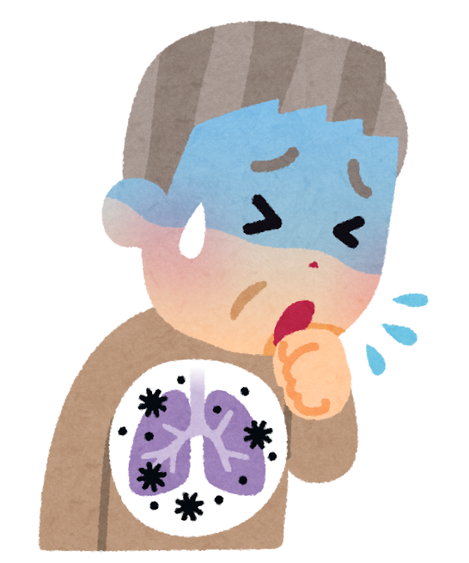 肺炎のイラスト | かわいいフリー素材集 いらすとや
